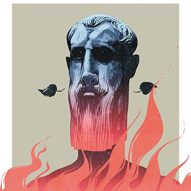 Libertad de expresión y la quema de fotos de los Reyes de España