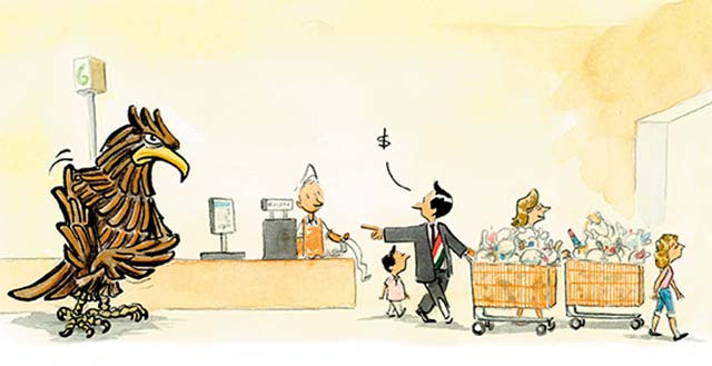 El salario presidencial y la división de poderes