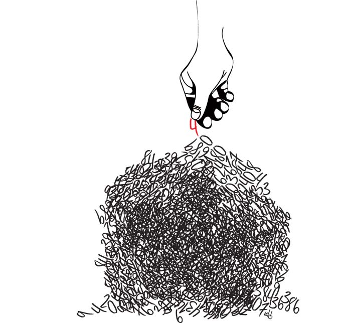 Las leyes se interpretan, pero los números no