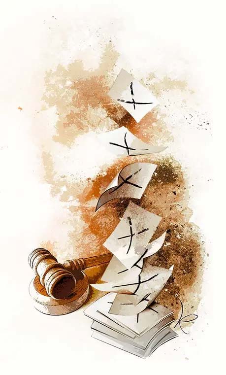 El ministro Fernando Franco y los secretarios de estudio y cuenta